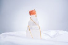 Load image into Gallery viewer, CARNELIAN RAW 18k. Gold plated necklace.